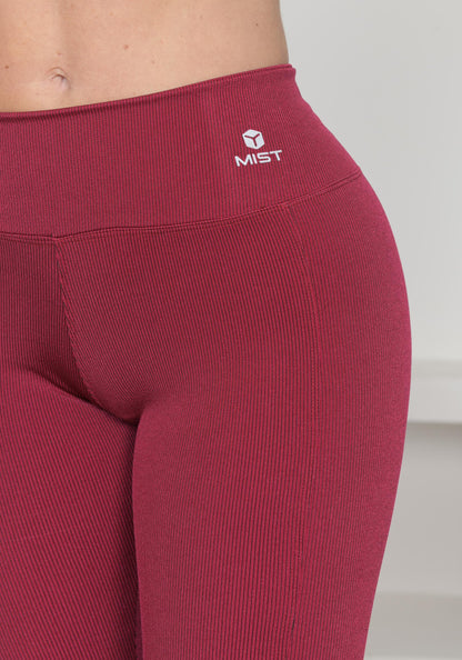 Calça Legging com Bolso-Vinho-PARIS